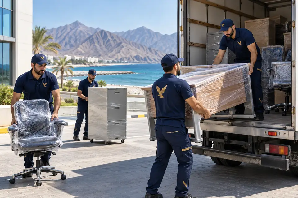 Office Furniture Transport across the East Coast with Falcon Movers Cargo