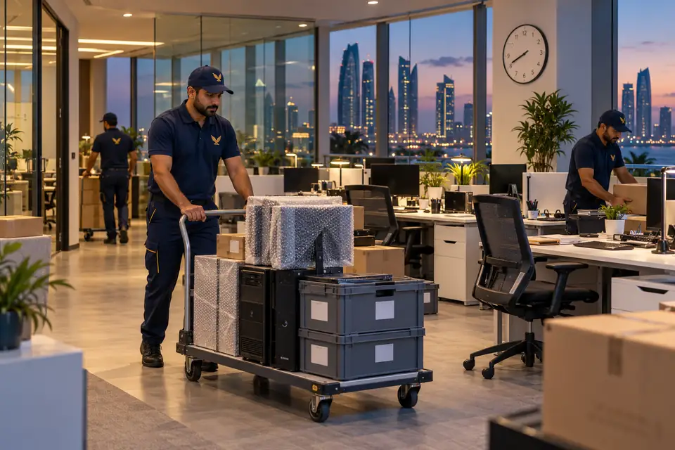 Office Relocation That Respects Working Hours with Falcon Movers Cargo