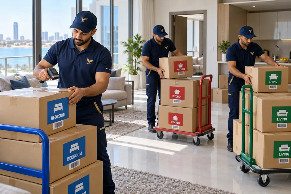 Apartment Relocation without Mixed-Up Boxes with Falcon Movers Cargo