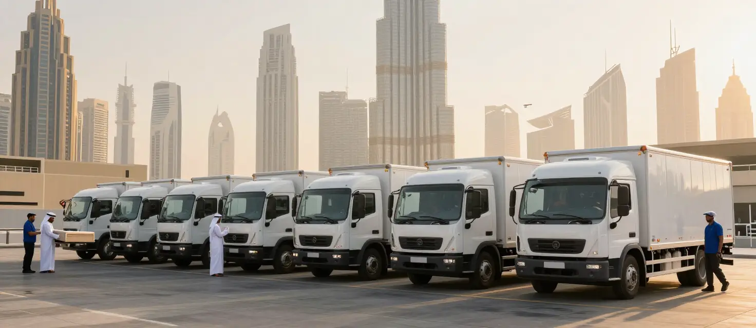 Falcon Movers Cargo moving services in Dubai